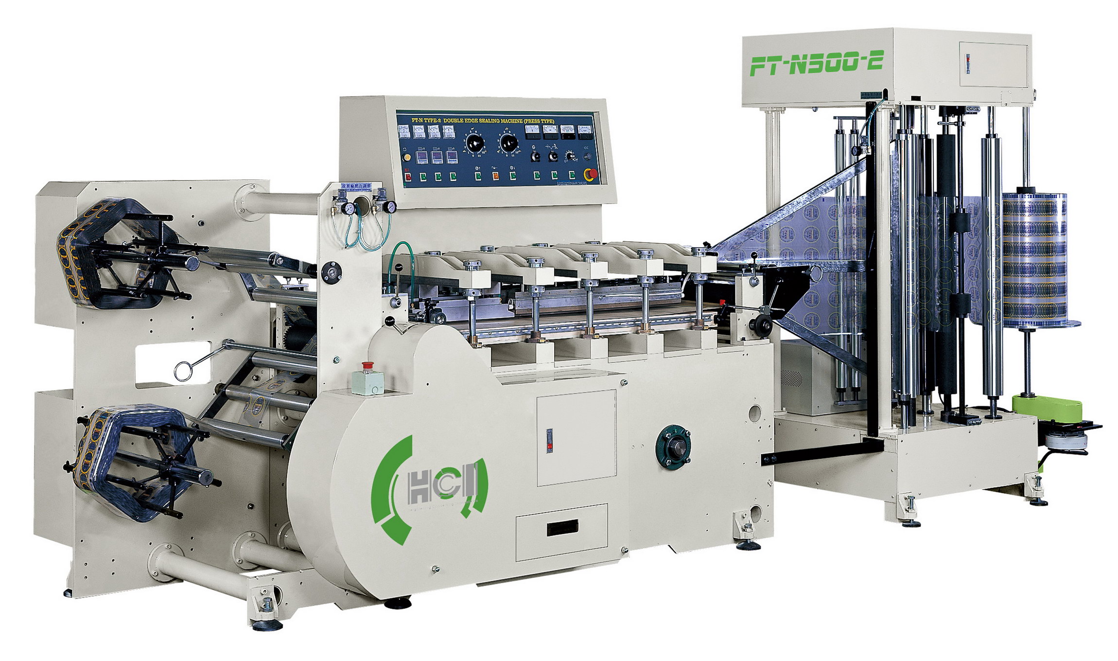 Two Side Seal Machine(FTN) HCI Converting Equipment Co., Ltd.