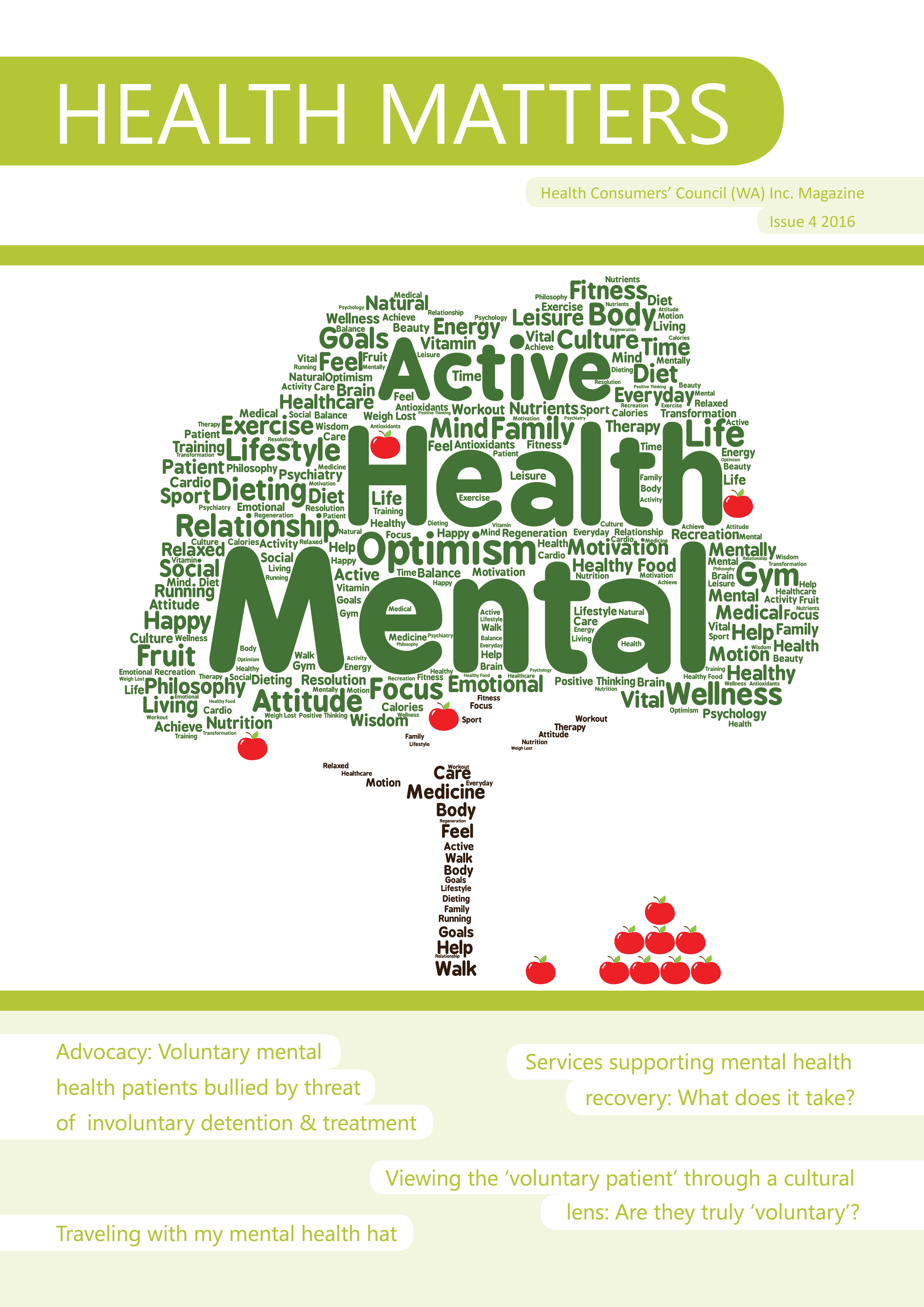 Health Consumers' Council (WA)Health Matters Magazine Health