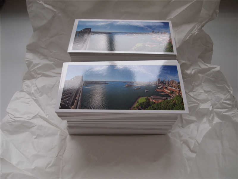 Die cut postcard H&C Printing