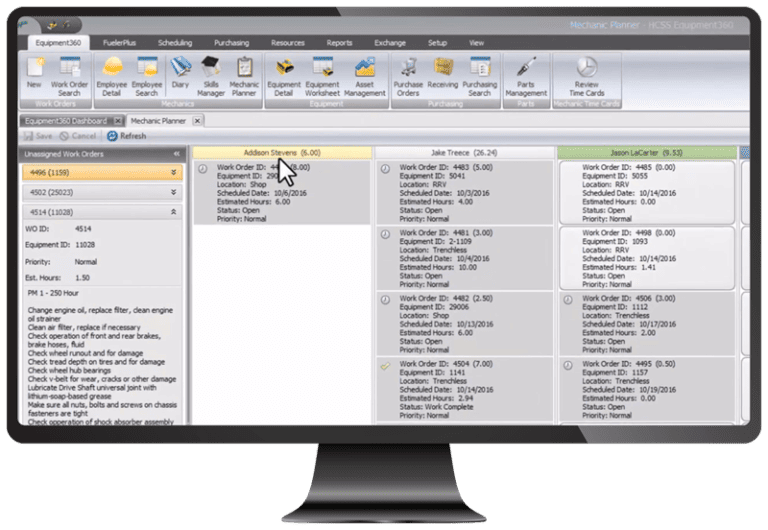 Construction Work Order Software HCSS