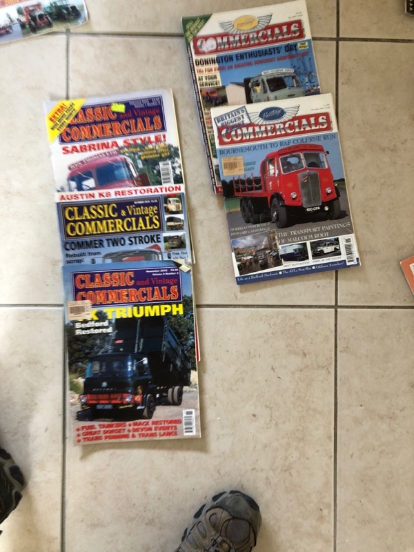 Vintage truck magazine (almost complete series) Historic Commercial