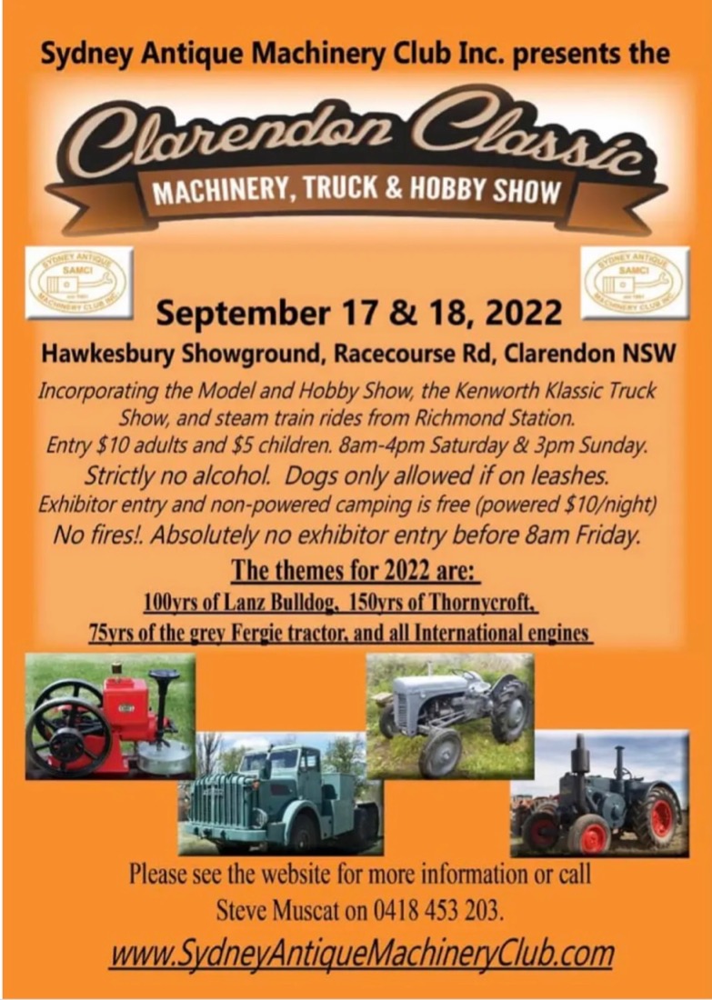 Clarendon Classic 2022 Historic Commercial Vehicle Club of Australia