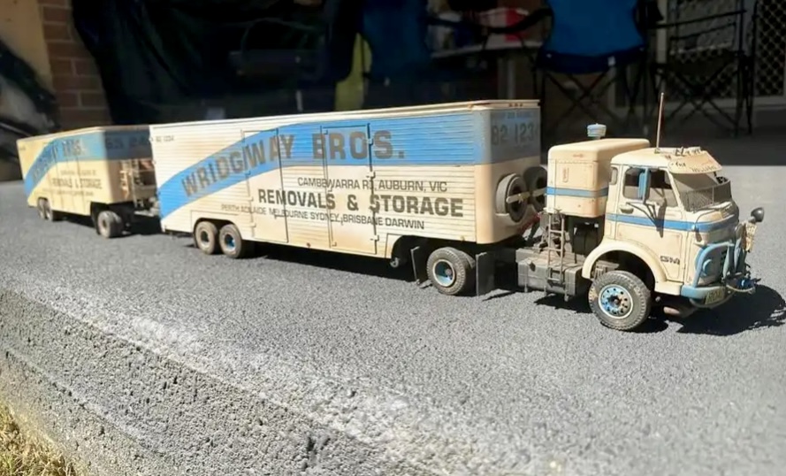 Knocker road train model Forum Historic Commercial Vehicle Club of