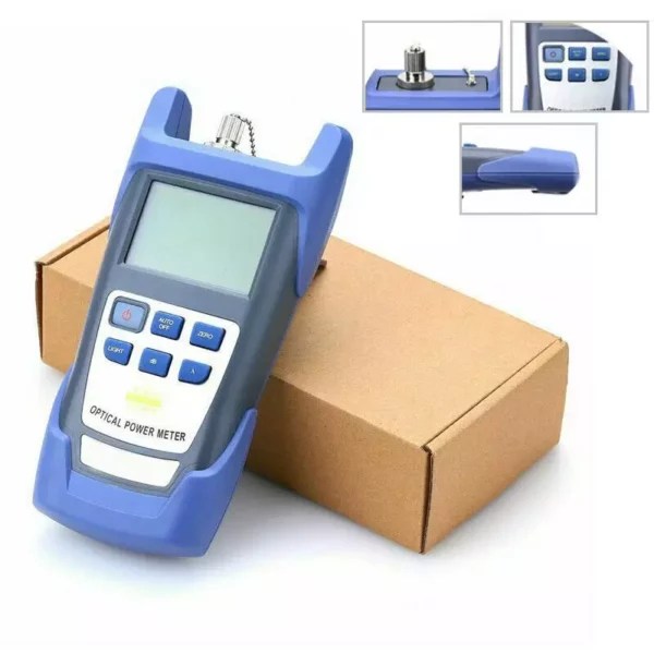 Fiber Optic Cable Tester / Light Meter Tester With Display Screen Can