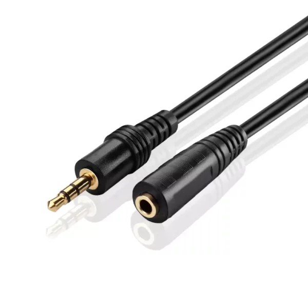 5 Meter Male 3.5mm To 3.5mm Female Extension Jack Cable (Headphone