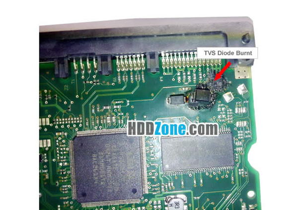 Hard Drive PCB Components