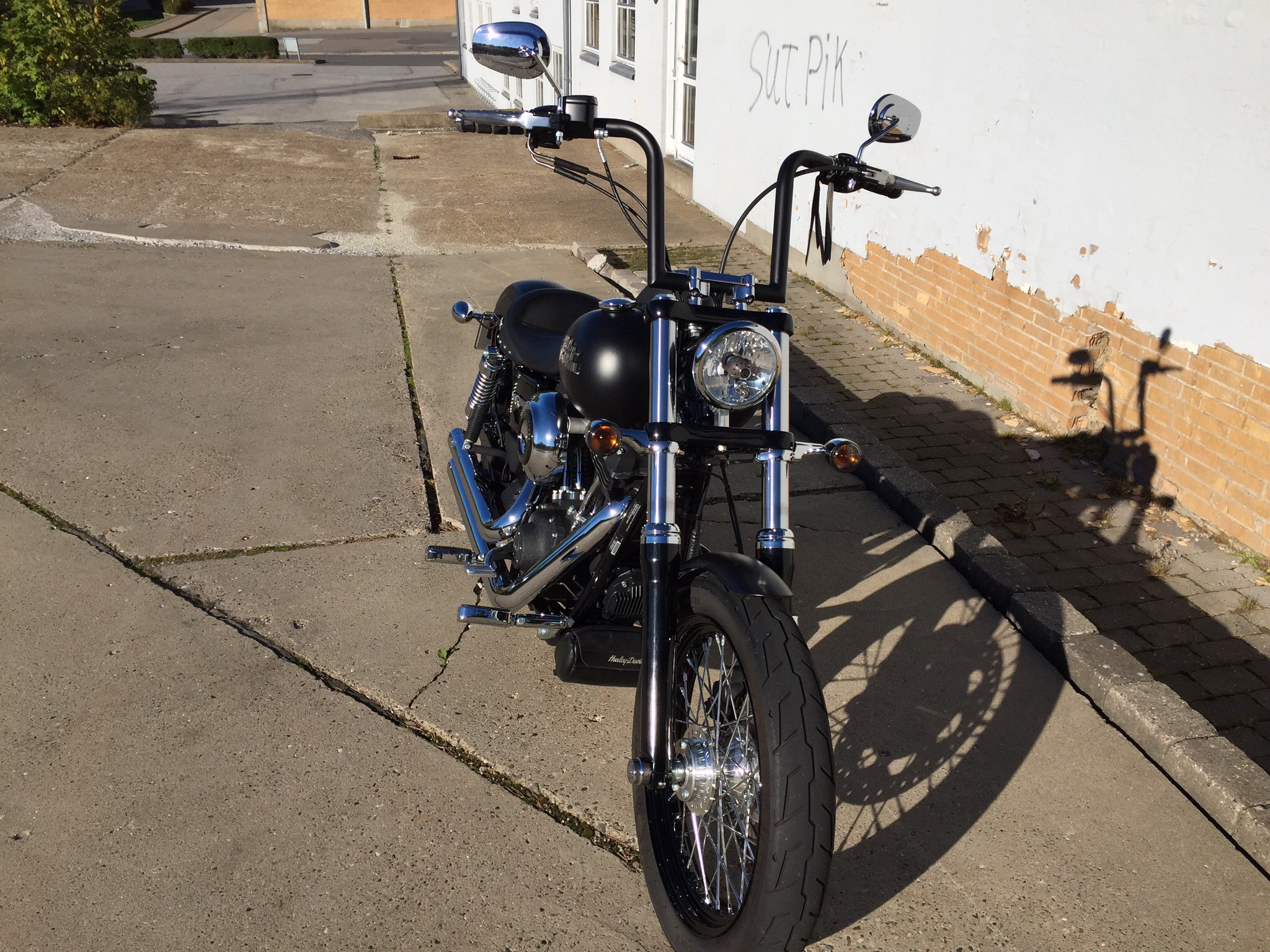 Wild 1 Outlaw'z Chubby 1 1/4" Ape Hanger Handlebars