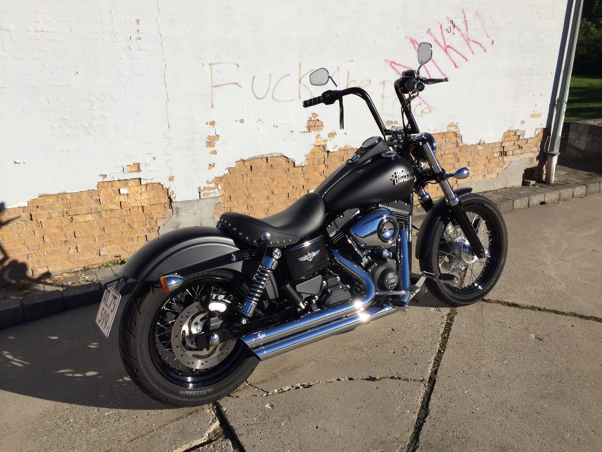 Wild 1 Outlaw'z Chubby 1 1/4" Ape Hanger Handlebars Page