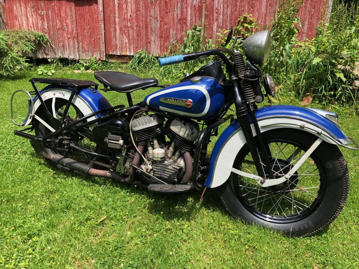 Classic Flatheadpowered 1947 Harley UL History for Sale Harley