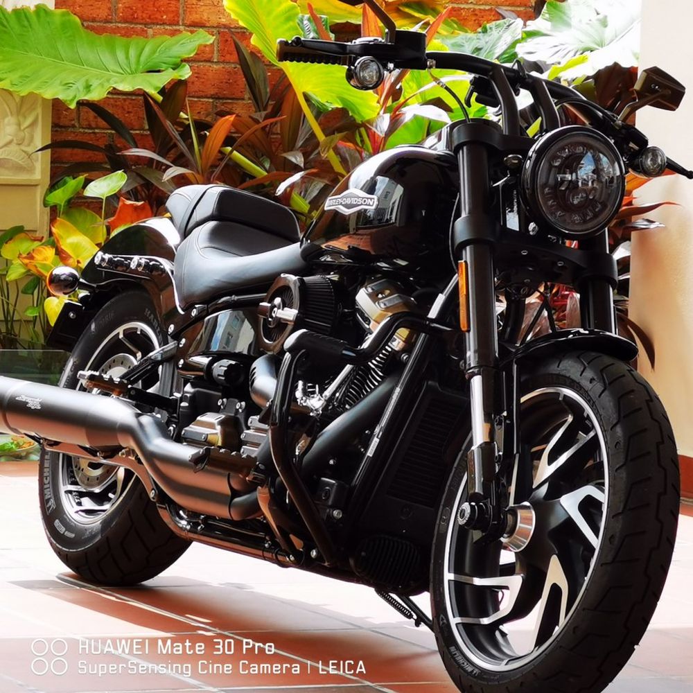 New 'HD Forums' Member Shows Off Custom Sport Glide Harley Davidson