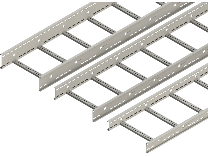 Steel Cable Ladder Cable Ladder Support HDmann Cable Management System