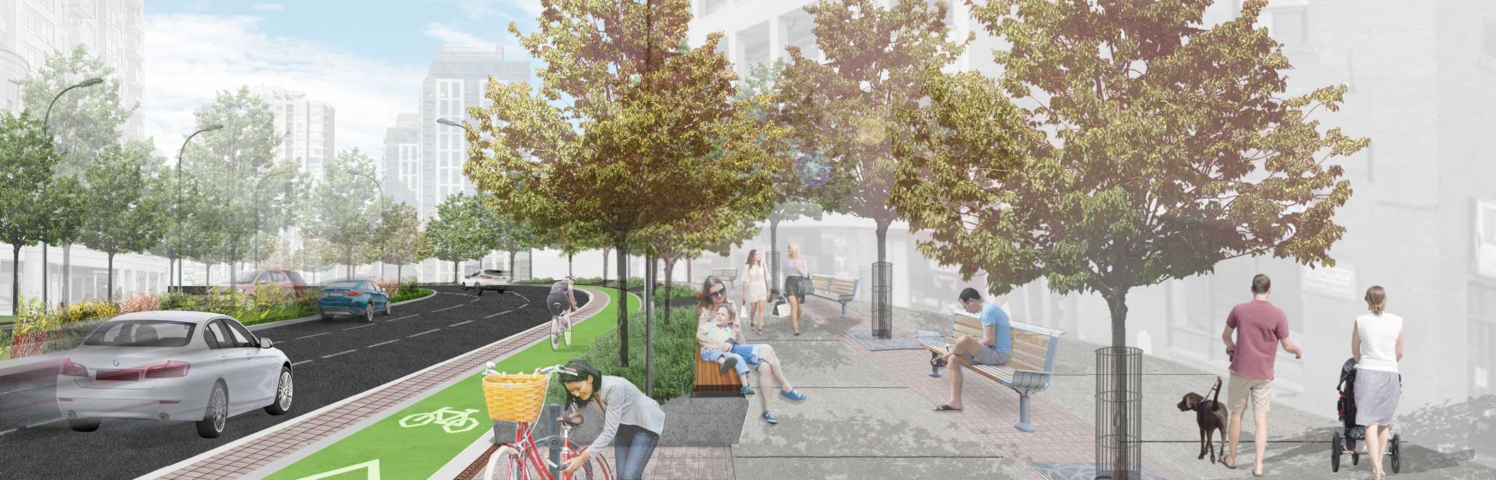 Reconfiguration of the Six Points Interchange HDR