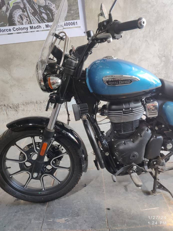 Royal Enfield Meteor 350 Angled Handlebar Risers Elevate Your Riding