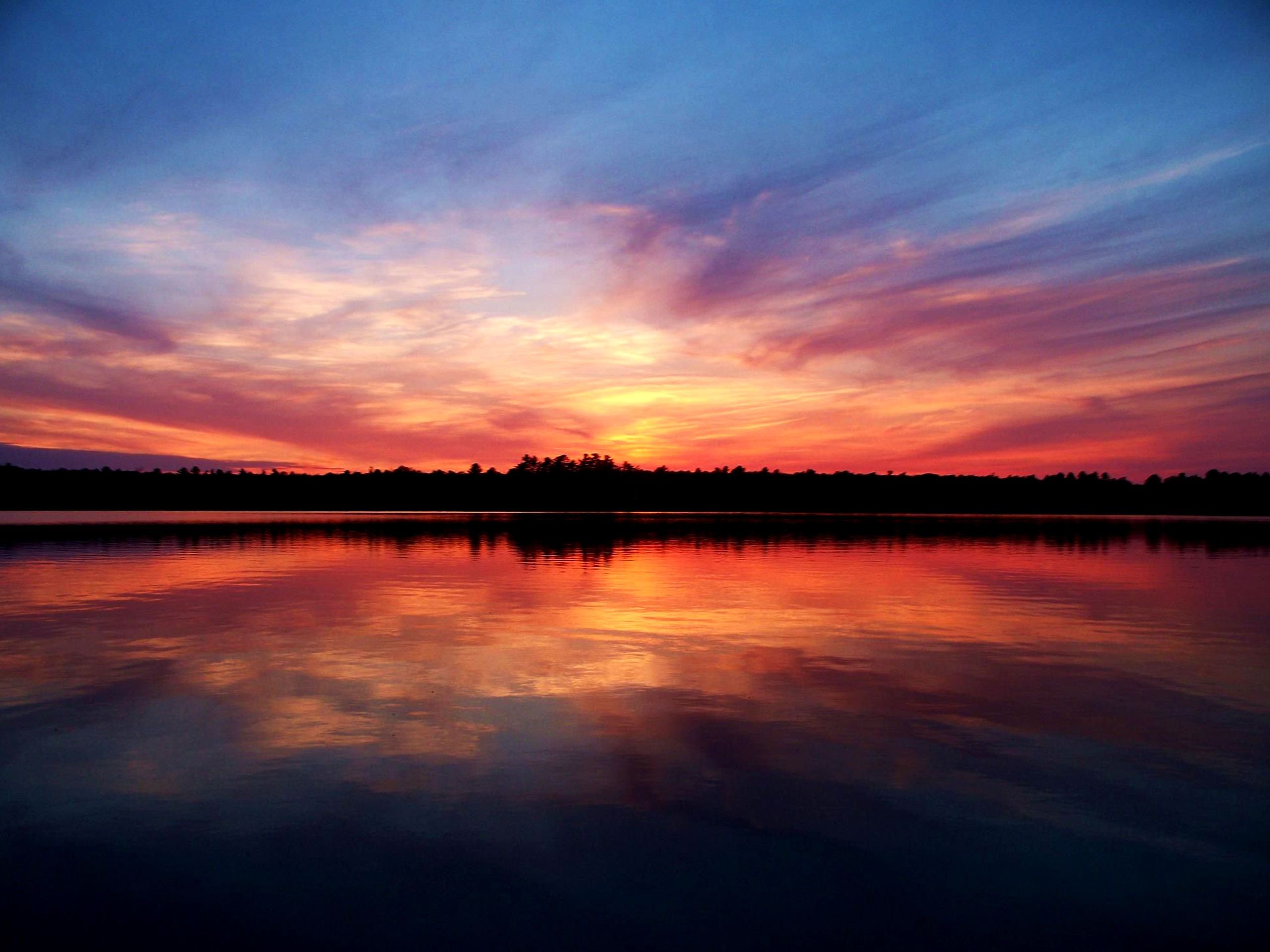 Lake Sunset Photos, Darkness Clouds Lake Sunset Photos, 18040