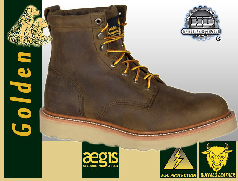 Golden Retriever Boots HD Work Gear, Work Boots and Clothing