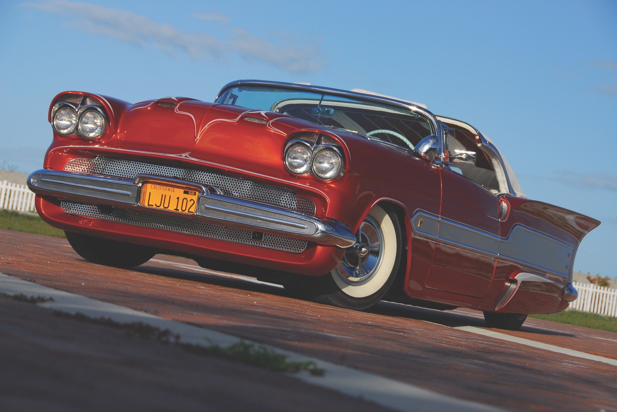 The '55 Chevy Aztec Creating the Shape of Customs to Come Heacock