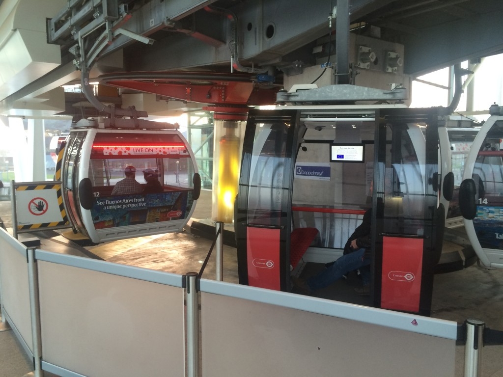 Emirates Air Line cable car reviewed, with photos