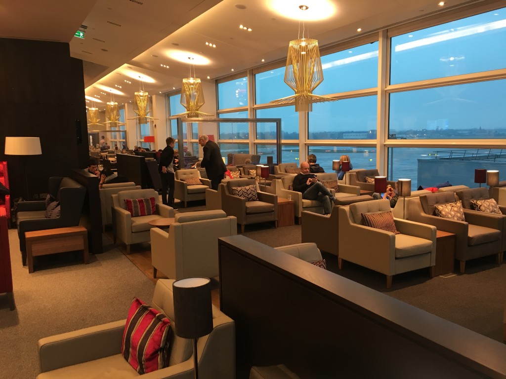 Review of British Airways lounges at Gatwick South