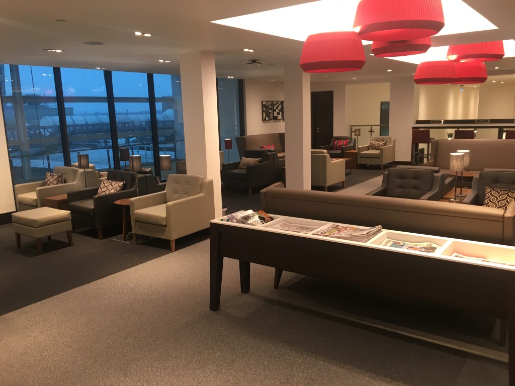 Review of British Airways lounges at Gatwick South