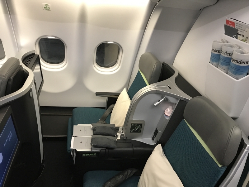 Review I try Aer Lingus business class, Dublin to Boston
