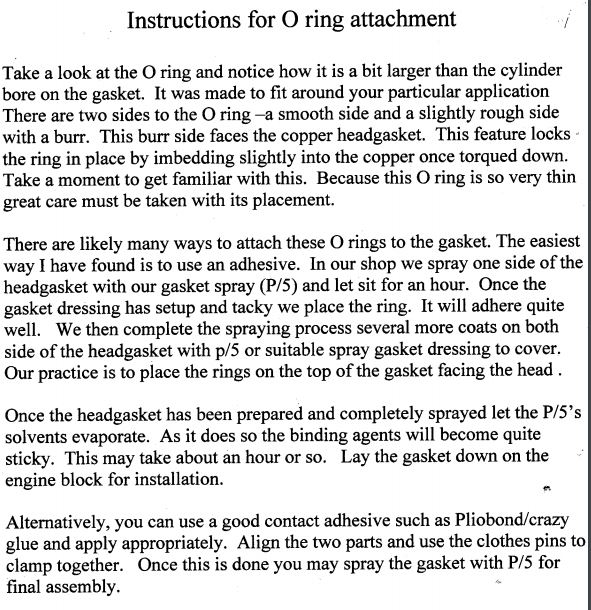 Gasket Works Compression Rings