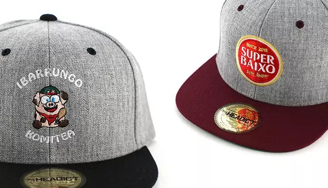 Quelques exemples de réalisations avec broderie logo