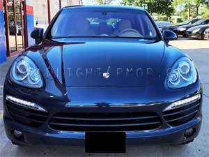 11-14 Porsche Cayenne Headlight and Bumper Light and Fog Light