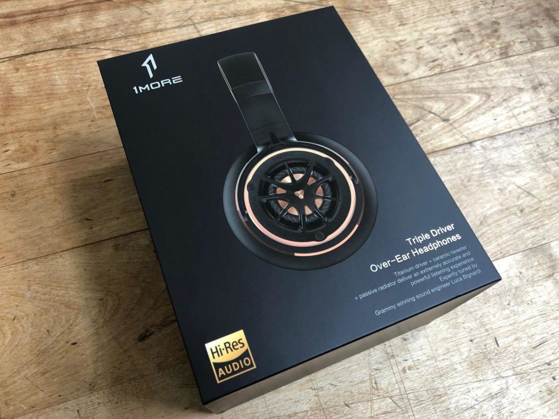 Review 1MORE Triple Driver OverEar Headphones Wheely Good Value