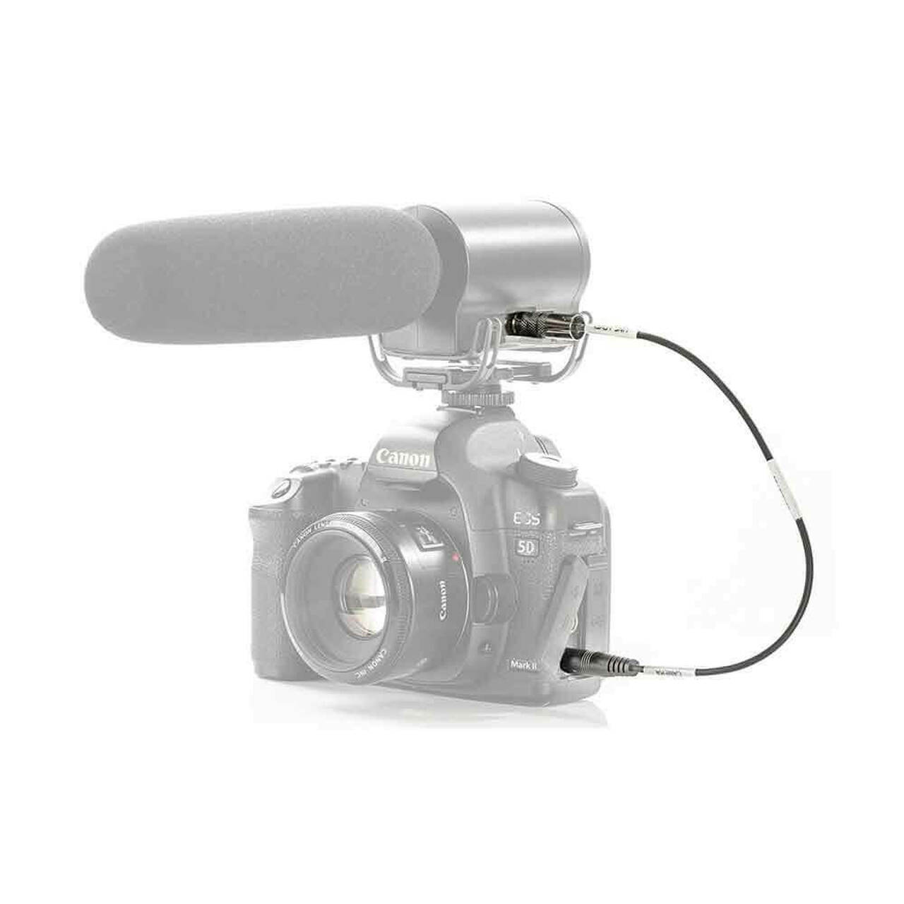 Headset Buddy MicLine DSLR 3.5mm Male Linein to Male Mic Attenuator