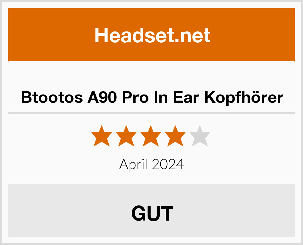 Btootos A90 Pro In Ear Kopfhörer | Headset Test 2024 / 2025