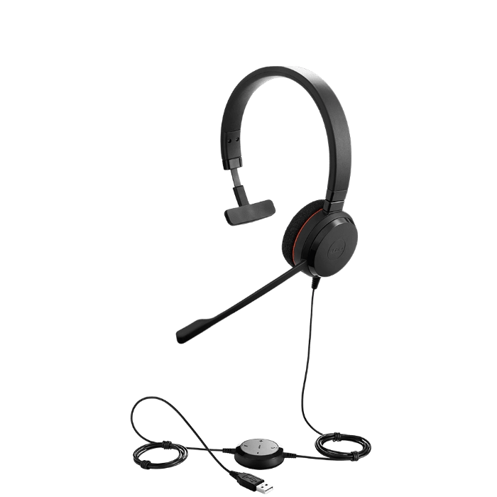 Jabra Evolve 20 USB Mono Headset Headsets Direct