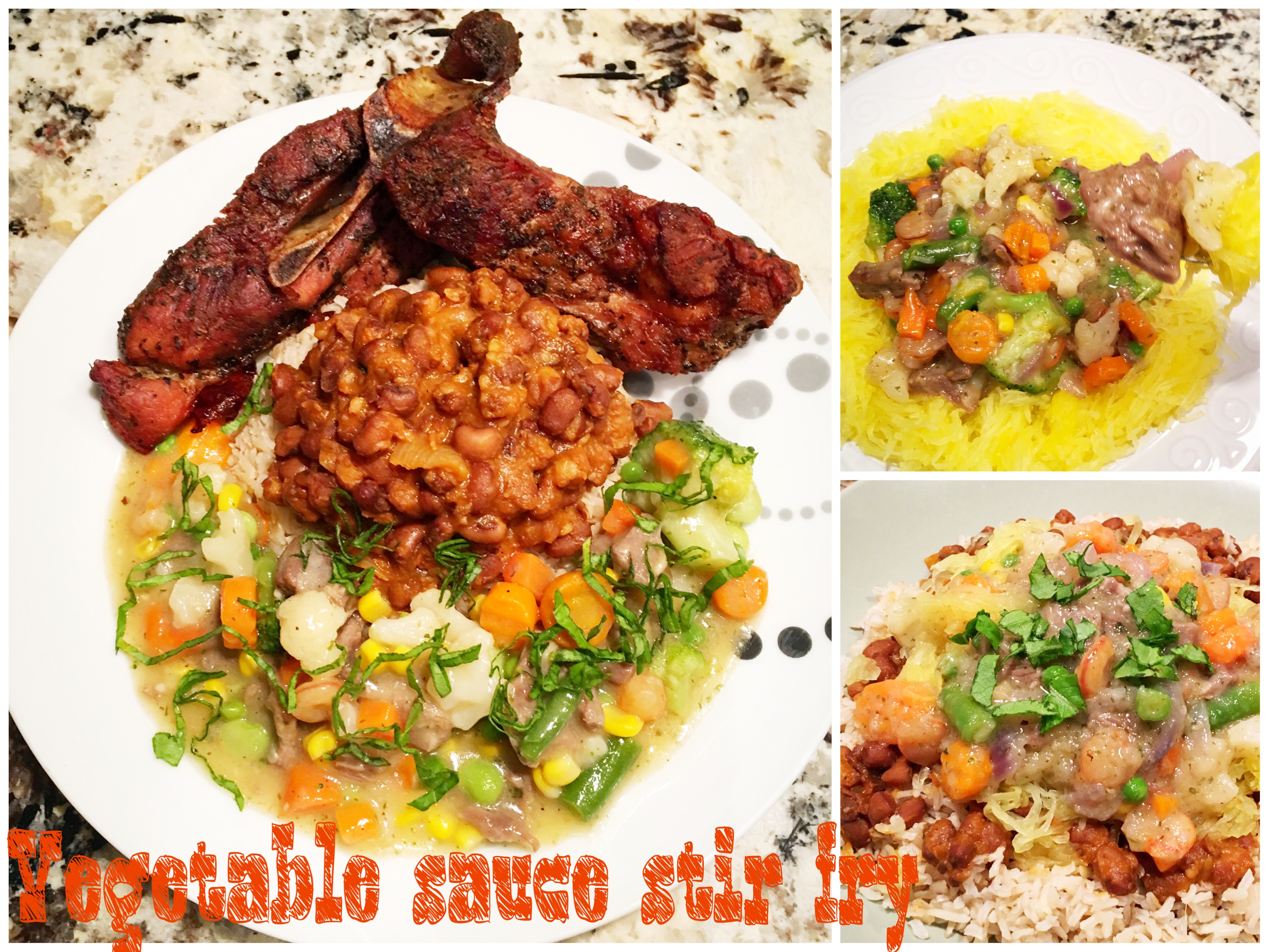 Vegetable Sauce Stir fry