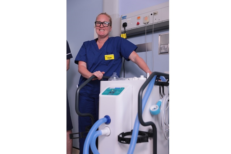 St Hospital harnesses ‘catalytic converter for gas and air’