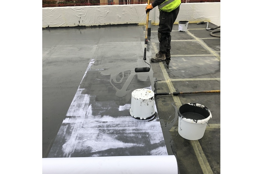 Coldapplied liquid waterproofing system shows its benefits