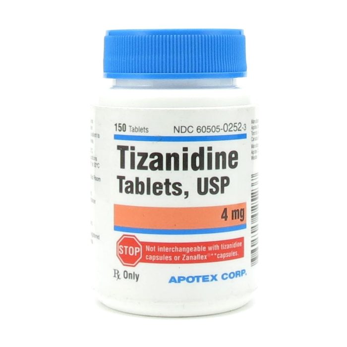 Precios de tizanidina Costo médico de salud