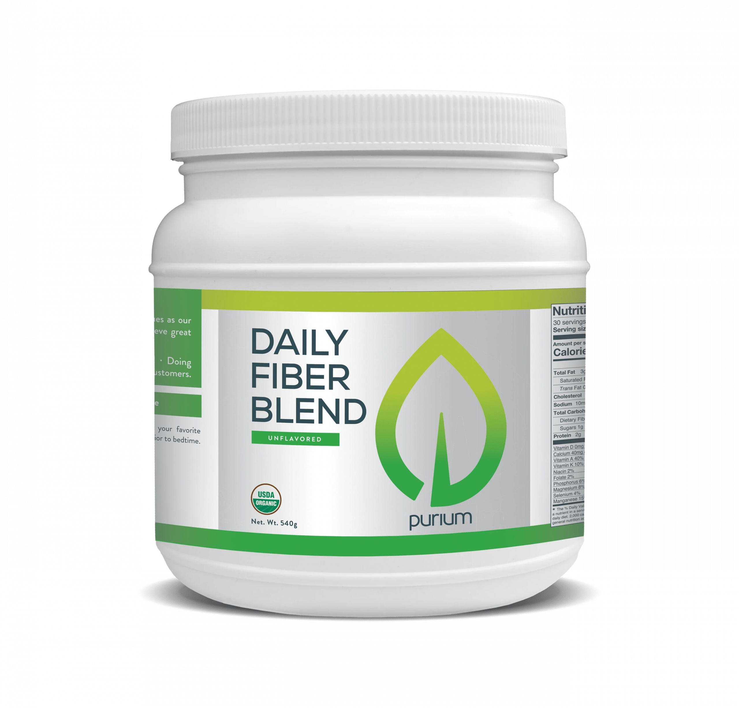 Daily Fiber Organic Original 30 Serving