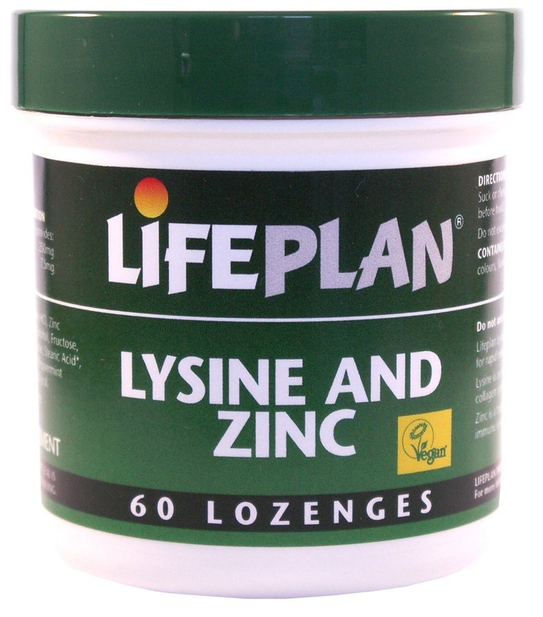 Lifeplan Lysine and Zinc Lozenges Healthstuff.co.uk