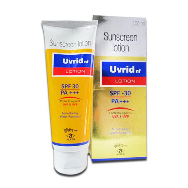Buy Uvrid NF Spf 30 PA Lotion 100 Ml online at best price