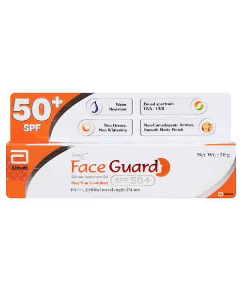 Buy Tvaksh Face Guard SPF 50 Plus Gel 30gm Online HealthurWealth