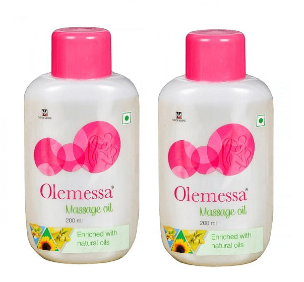 Buy Olemessa Massage Oil 200 Ml Pack Of 2 Online HealthurWealth