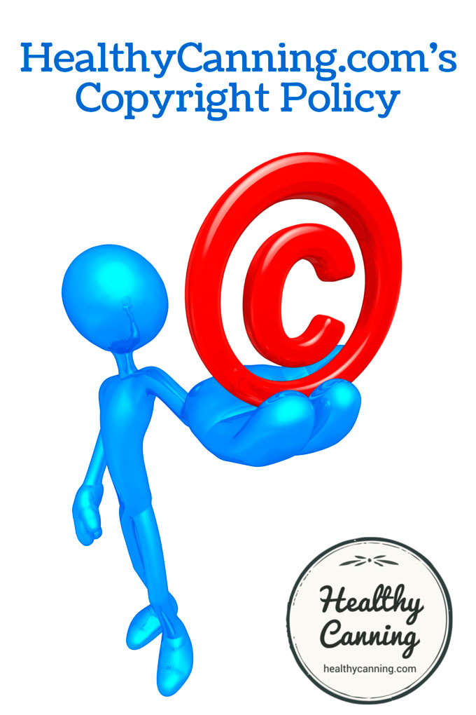 Copyright policy at Healthy Canning in Partnership