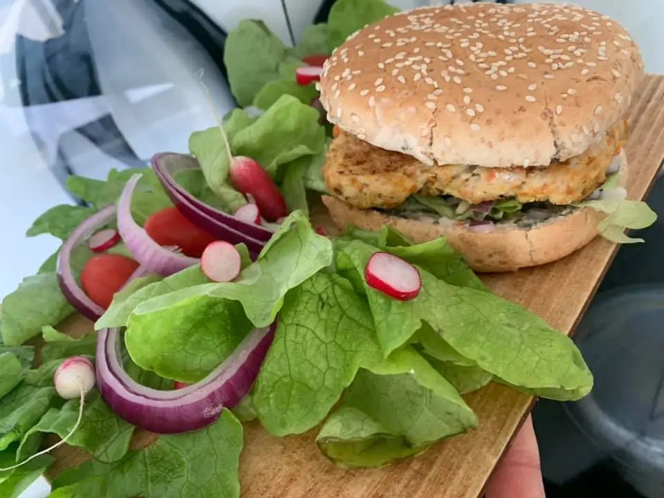 Burger au poulet healthy healthymood N°1 des recettes healthy