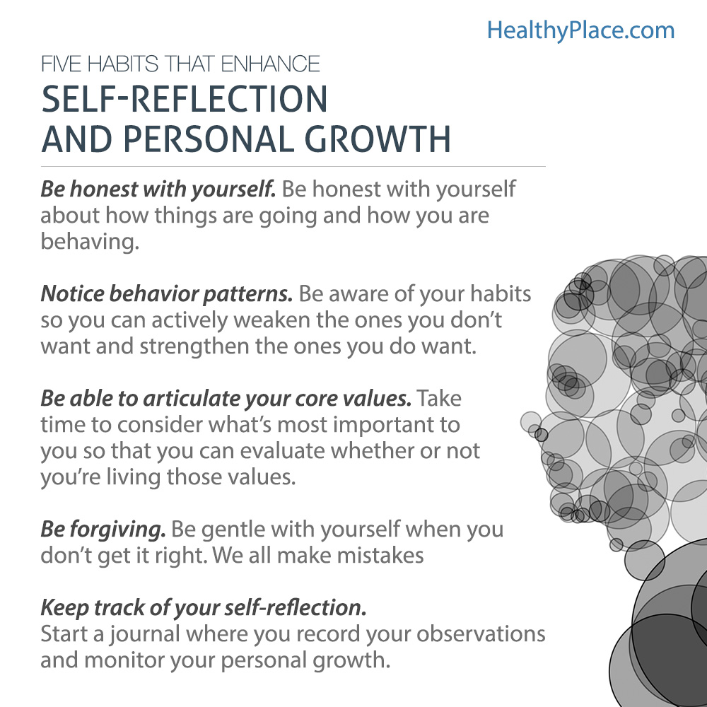 Self reflection definition cvwest