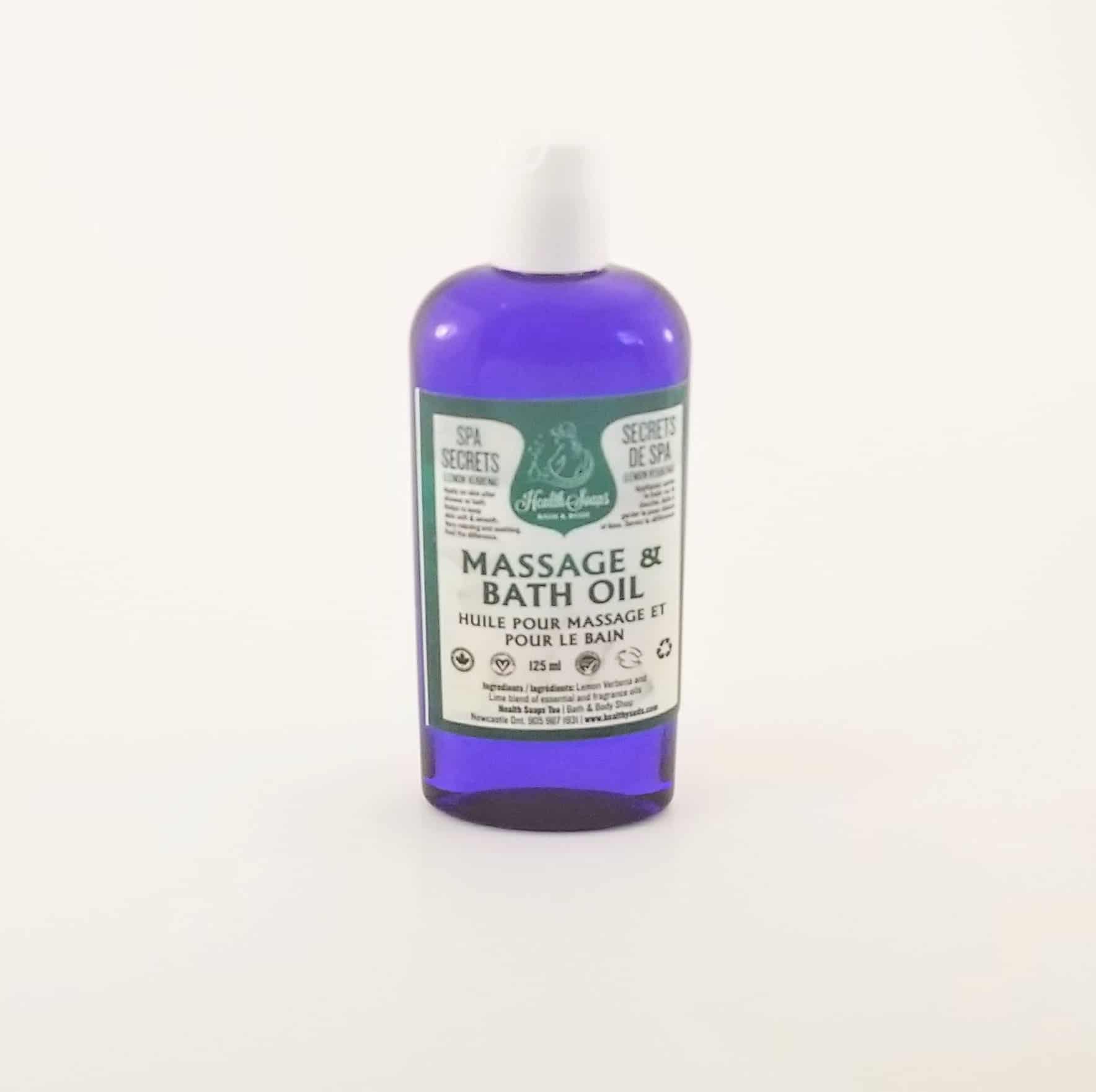 Spa Secrets Massage Oil 120ml Health Soaps Bath & Body