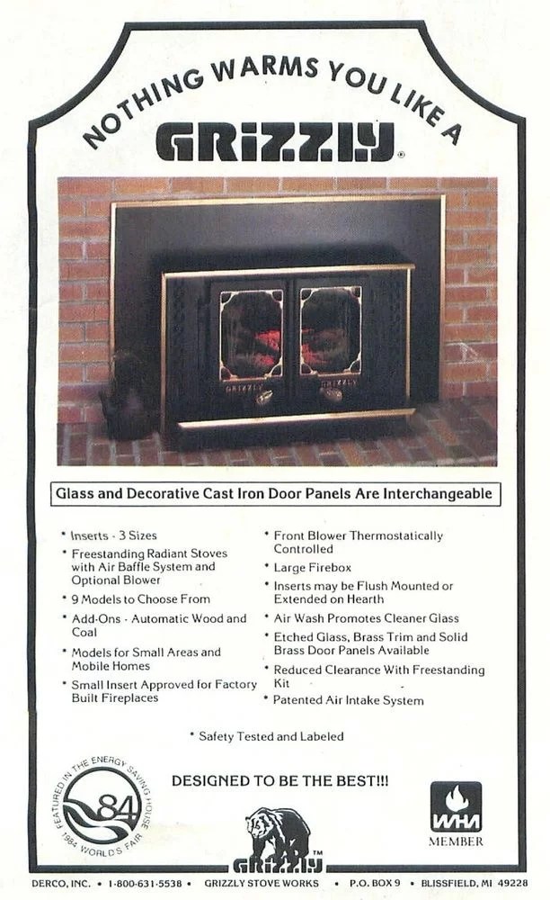 Grizzly Wood Burning Fireplace Insert I Am Chris