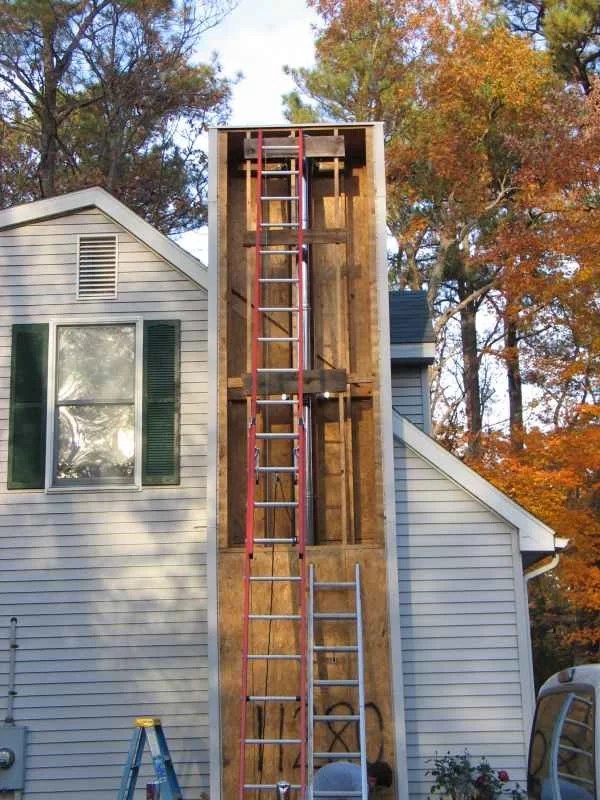How To Build A Chimney Chase