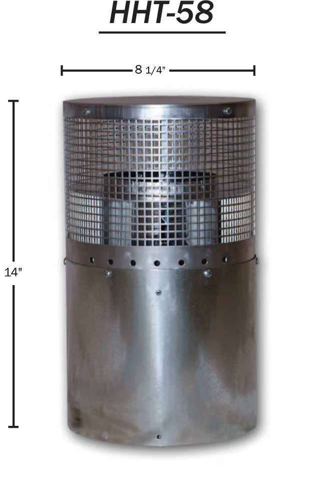 Vent Pipe for FMI Direct Vent Fireplaces