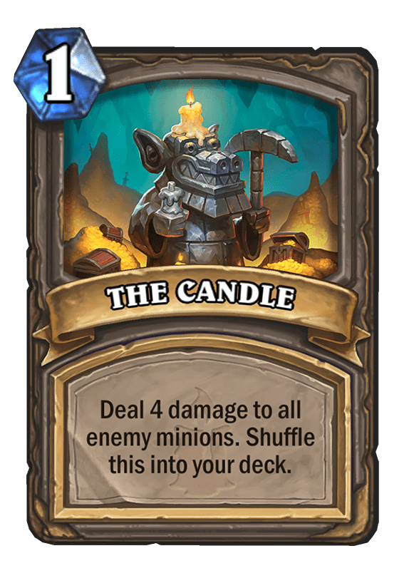 THE CANDLE Hearthstone Card Hearthstone Top Decks