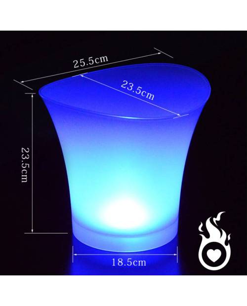 LED Light Up Ice Bucket