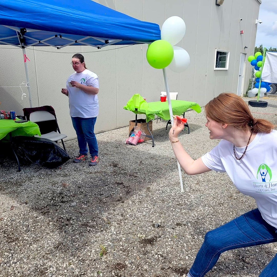 Hearts and Hands of Care Day Habilitation Centers ReOpen Event